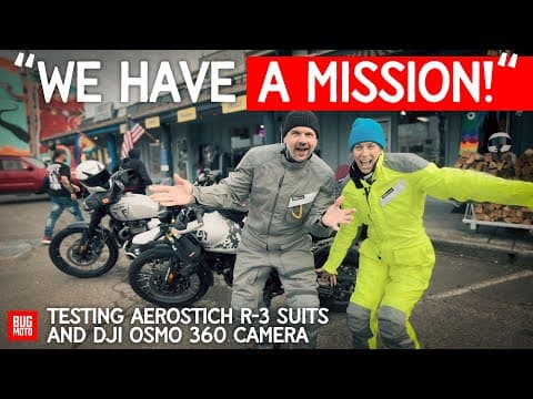 Two New Aerostich Suits, One New Camera and A Motorcycle Road Trip to the Coast